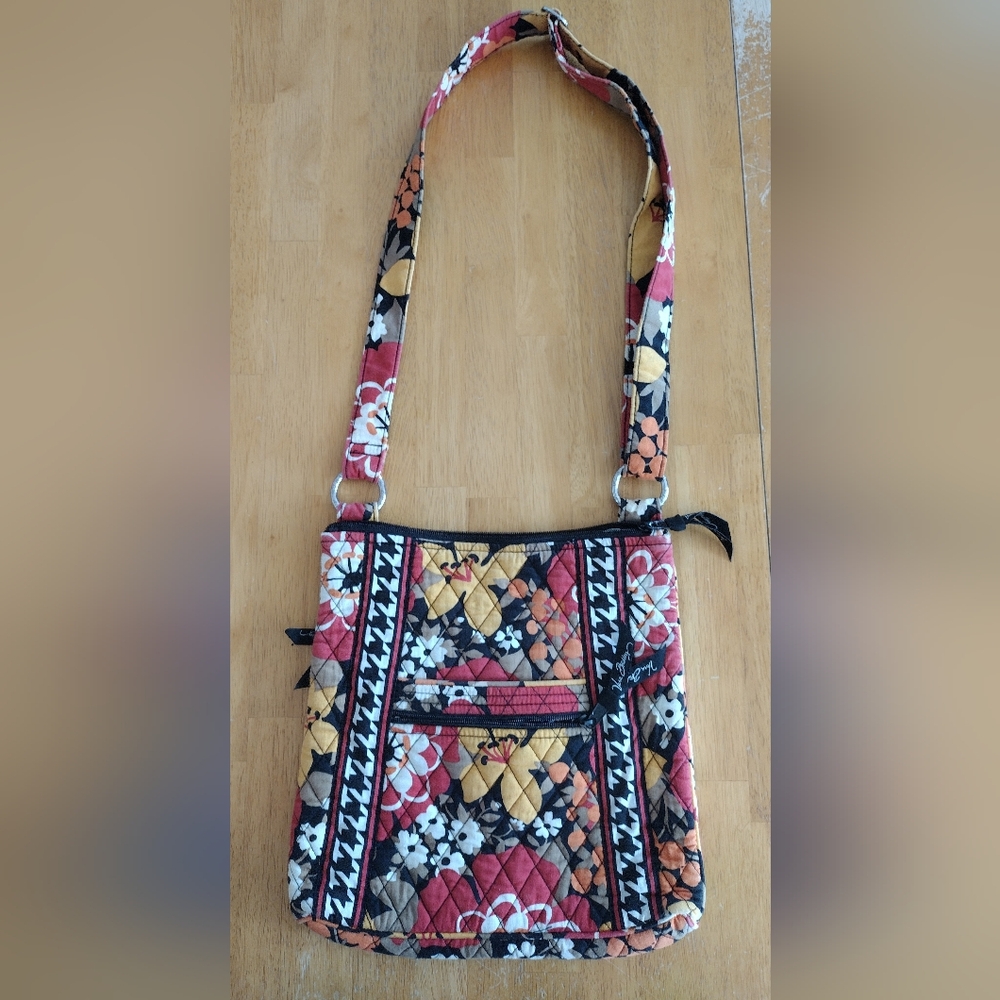 Vera Bradley Hipster Crossbody Bittersweet Bag Purse Retired Fall Pattern